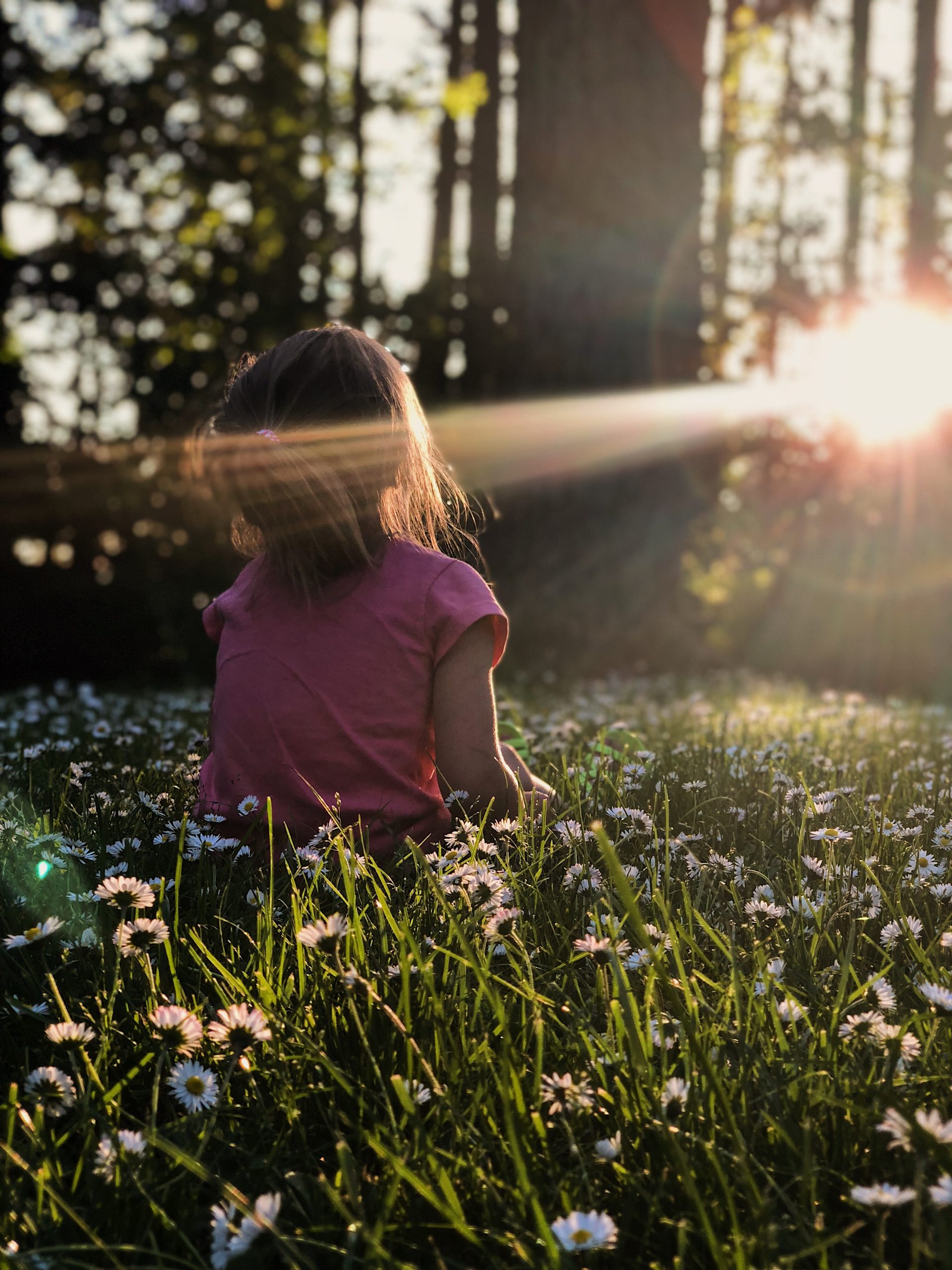 child in the field