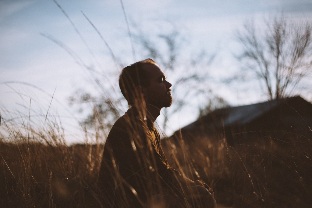 A person performing a certain type of meditation .